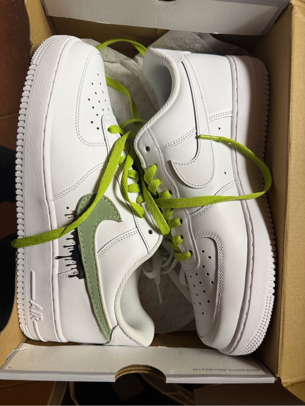 Nike Air Force 1 07’ Sz 11 custom